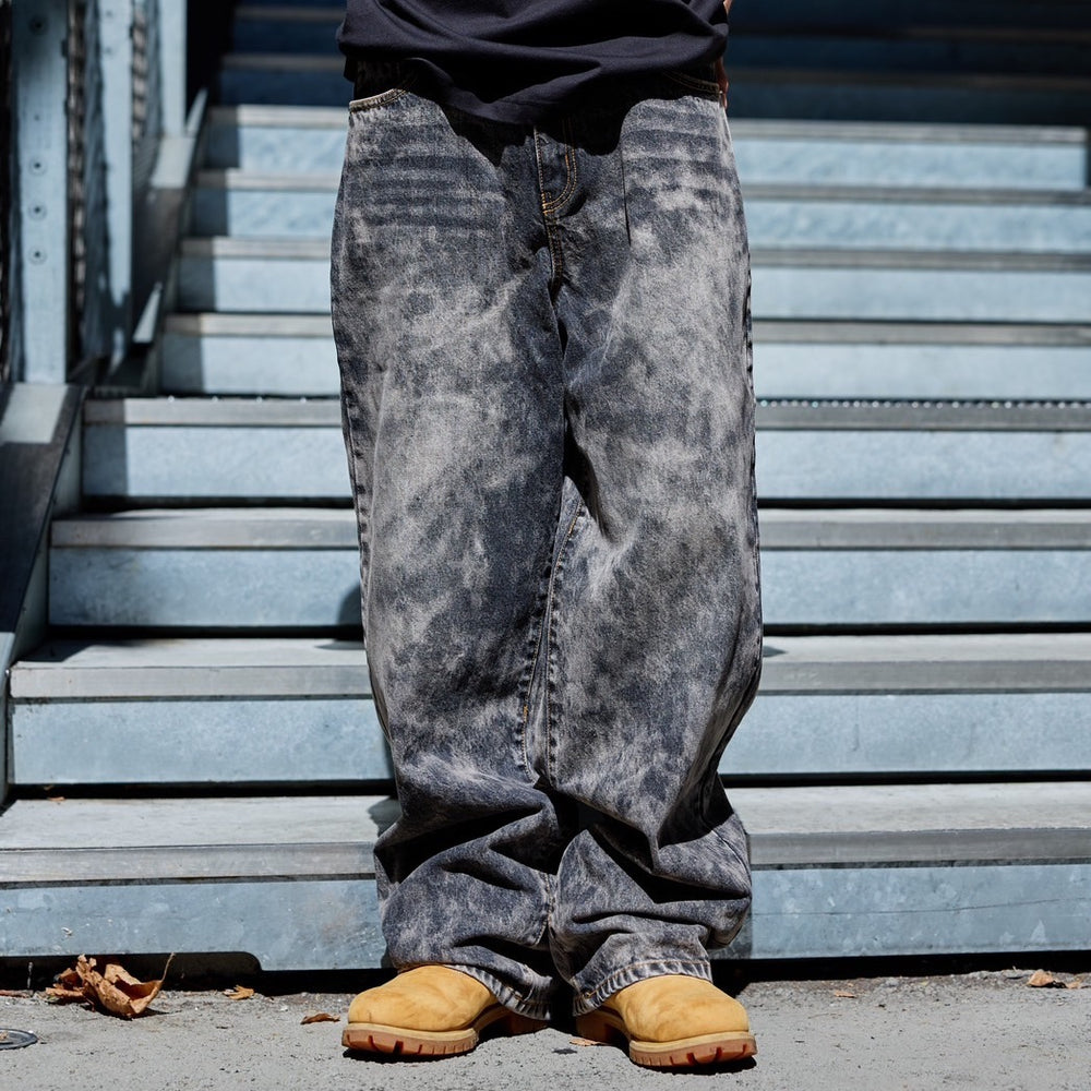 That's life Original Bleach Denim pants