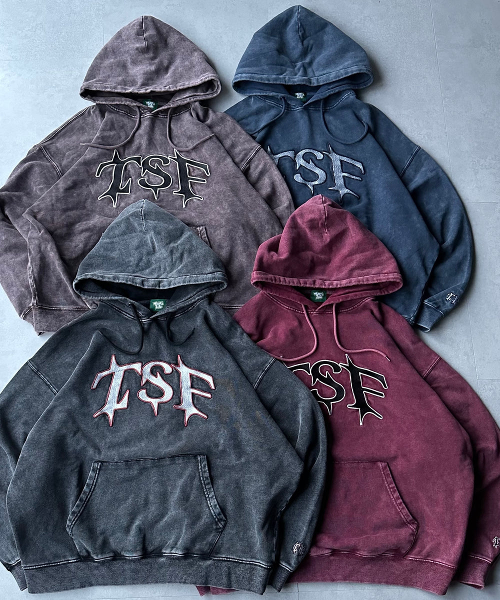 "TSF" logo hoodie