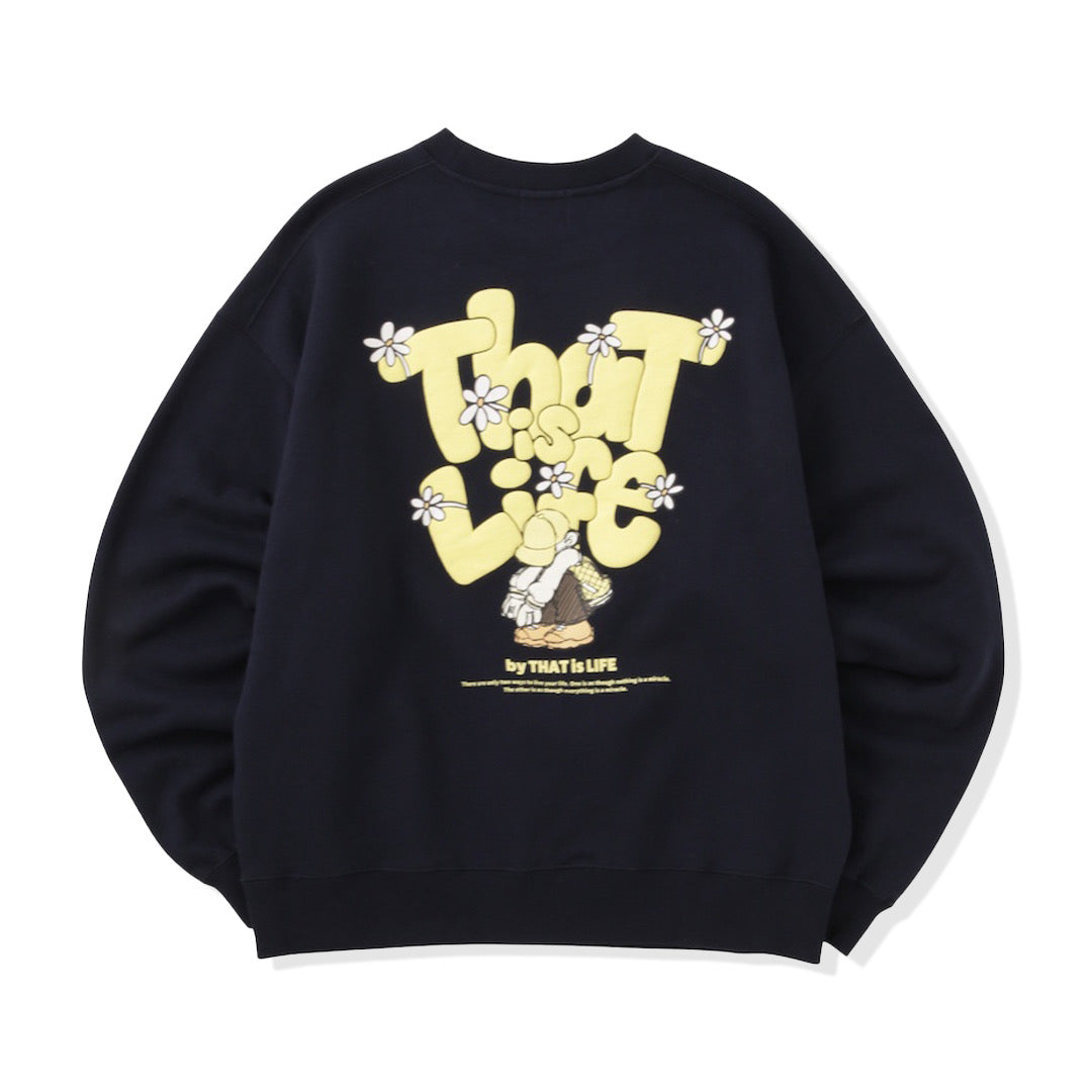 HEAVY WEIGHT 13.0oz "FLOWER BOY" LOGO SWEAT