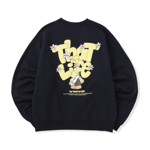HEAVY WEIGHT 13.0oz "FLOWER BOY" LOGO SWEAT