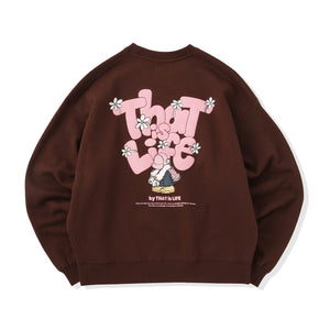 HEAVY WEIGHT 13.0oz "FLOWER BOY" LOGO SWEAT