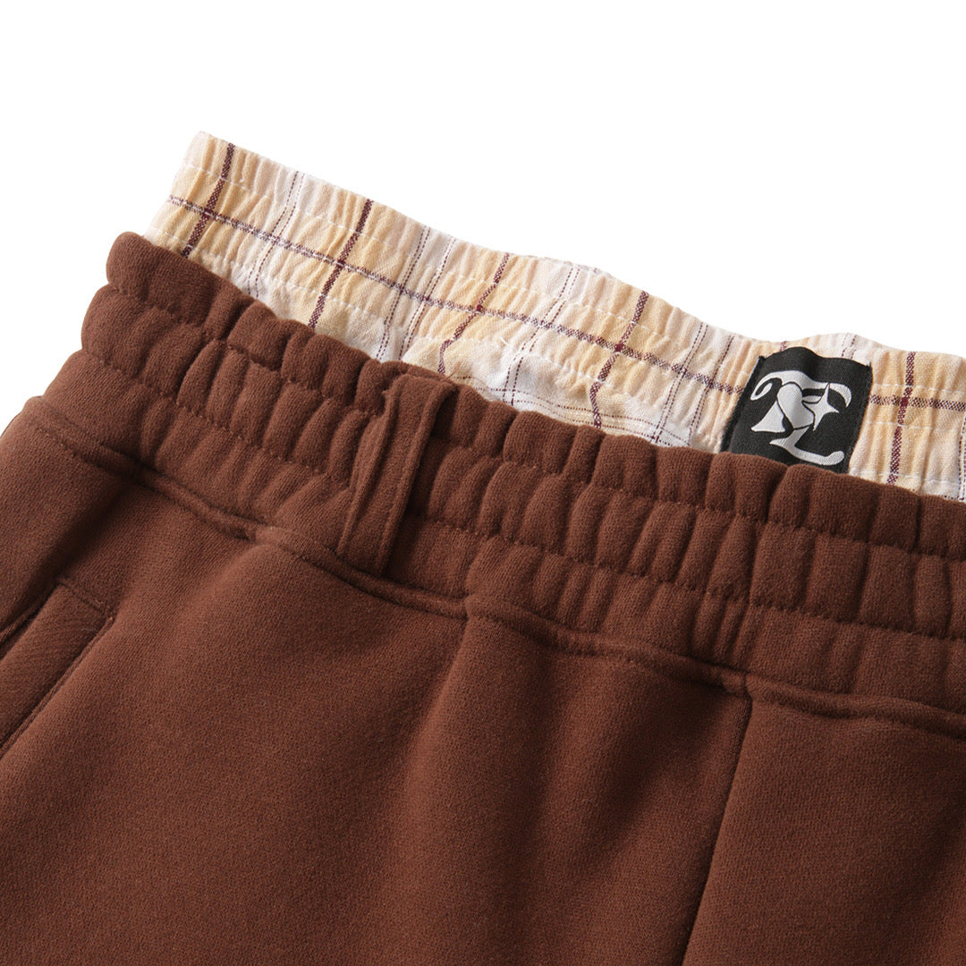 Surf Camo logo front print sweat pants