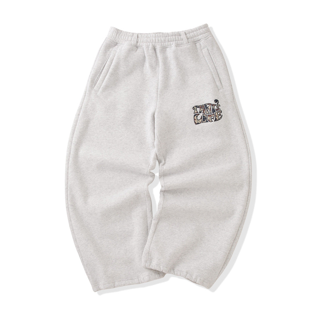 Surf Camo logo front print sweat pants