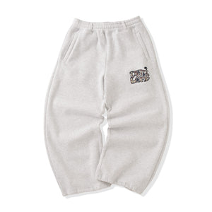 Surf Camo logo front print sweat pants