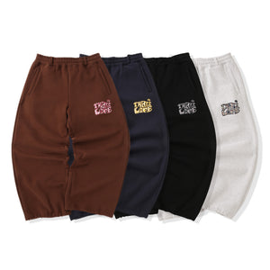 Surf Camo logo front print sweat pants