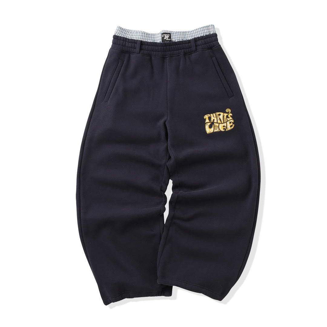 Surf Camo logo front print sweat pants