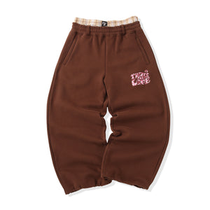Surf Camo logo front print sweat pants