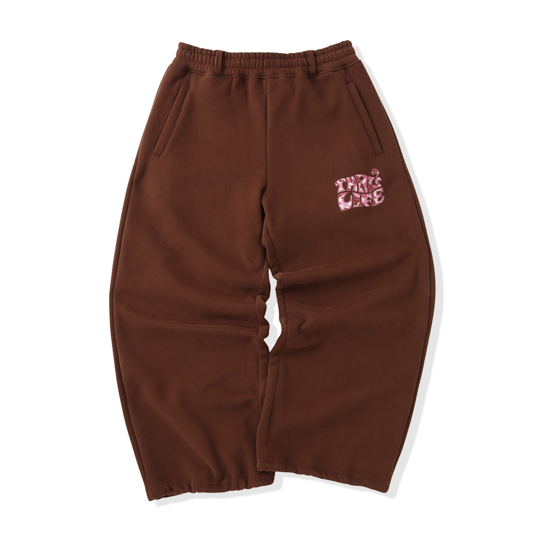Surf Camo logo front print sweat pants