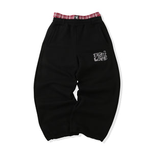 Surf Camo logo front print sweat pants
