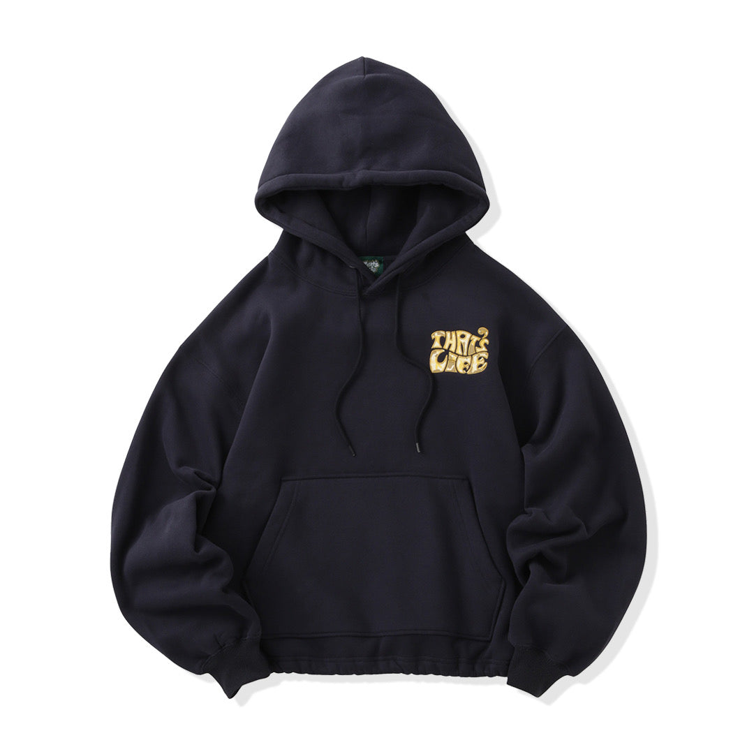 Surf Camo logo front print hoodie