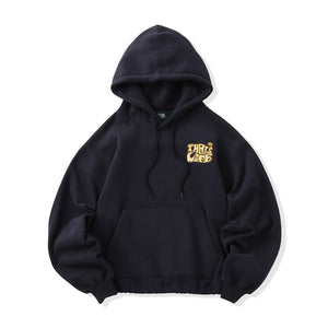 Surf Camo logo front print hoodie