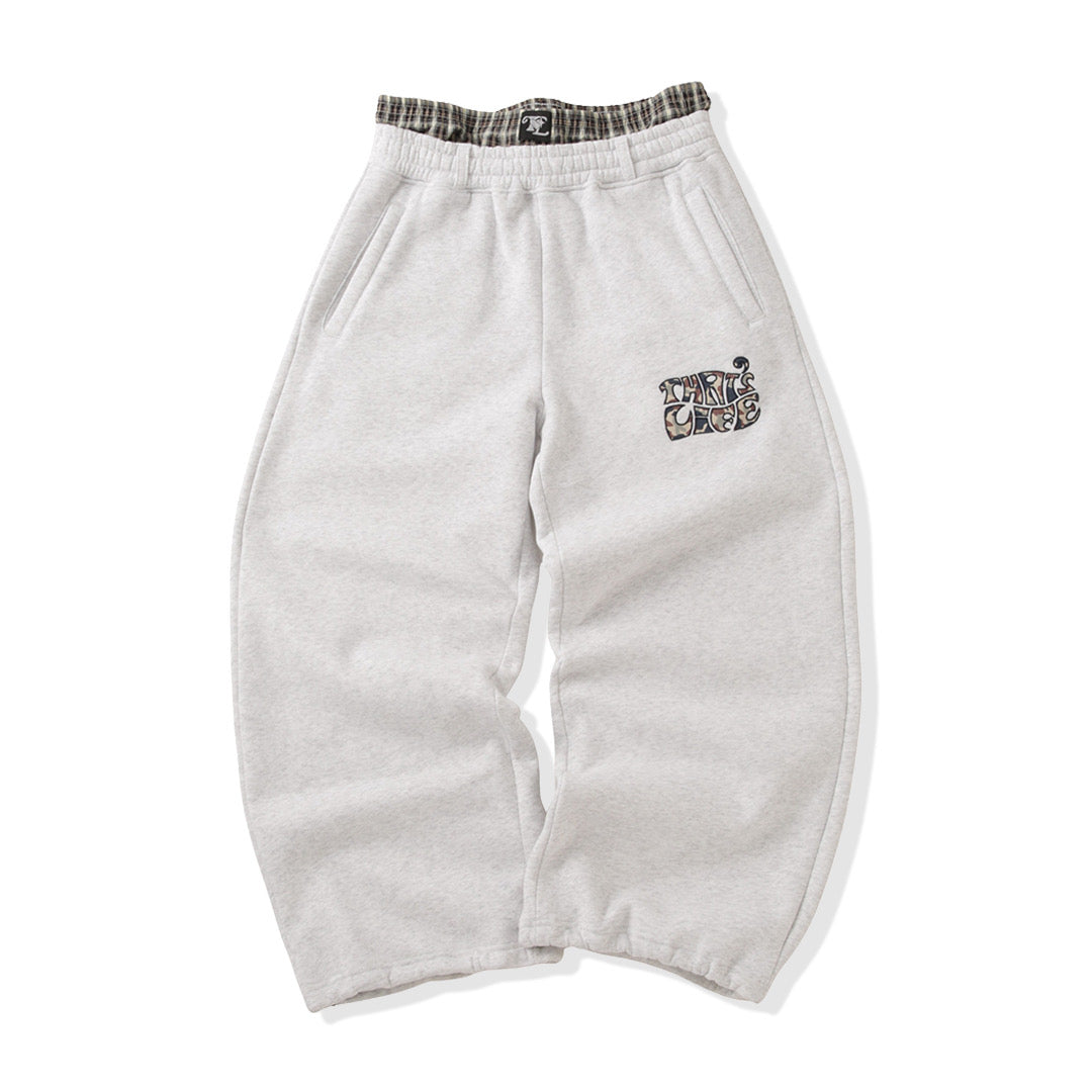 Surf Camo logo front print sweat pants