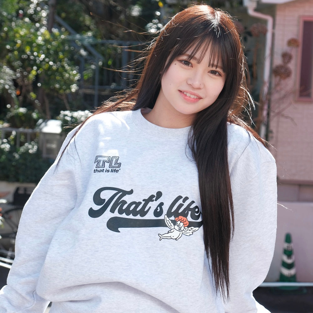 That's life “ANGEL” Sport logo sweat 