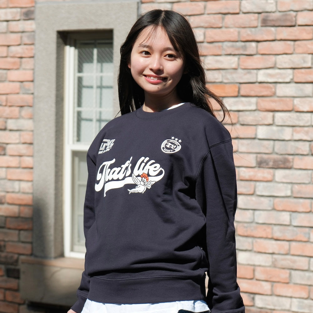 That's life “ANGEL” Sport logo sweat 