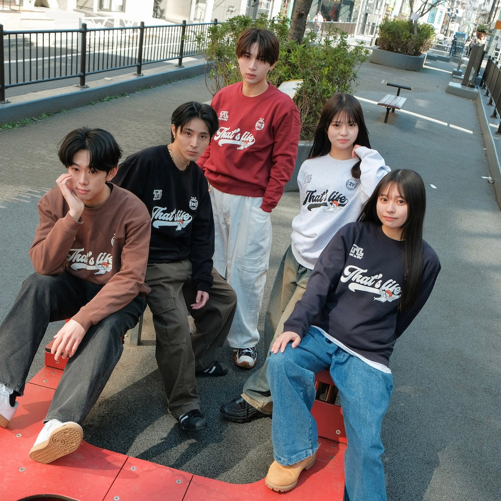 That's life “ANGEL” Sport logo sweat 