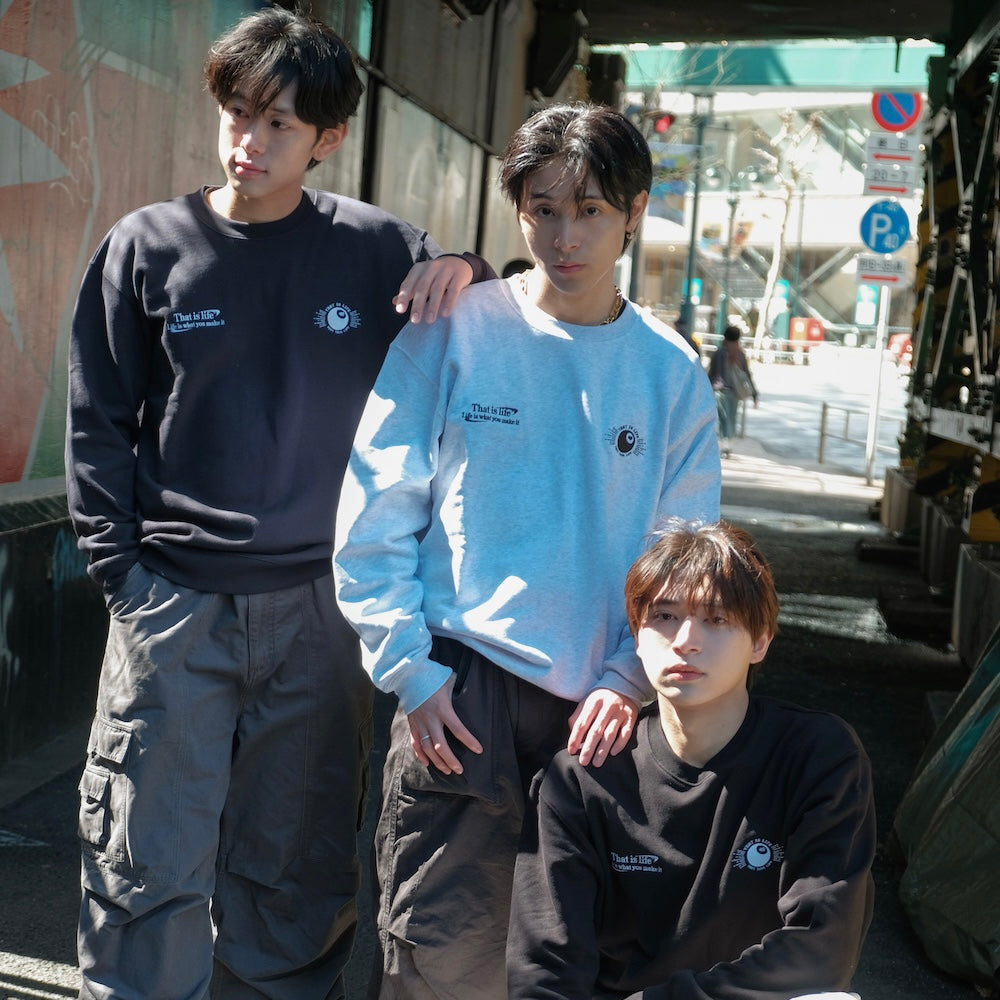 That’s life Original Double logo sweat