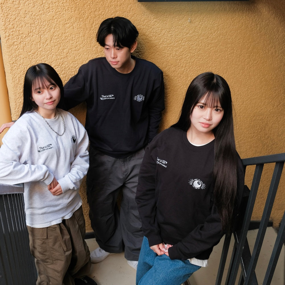 That’s life Original Double logo sweat