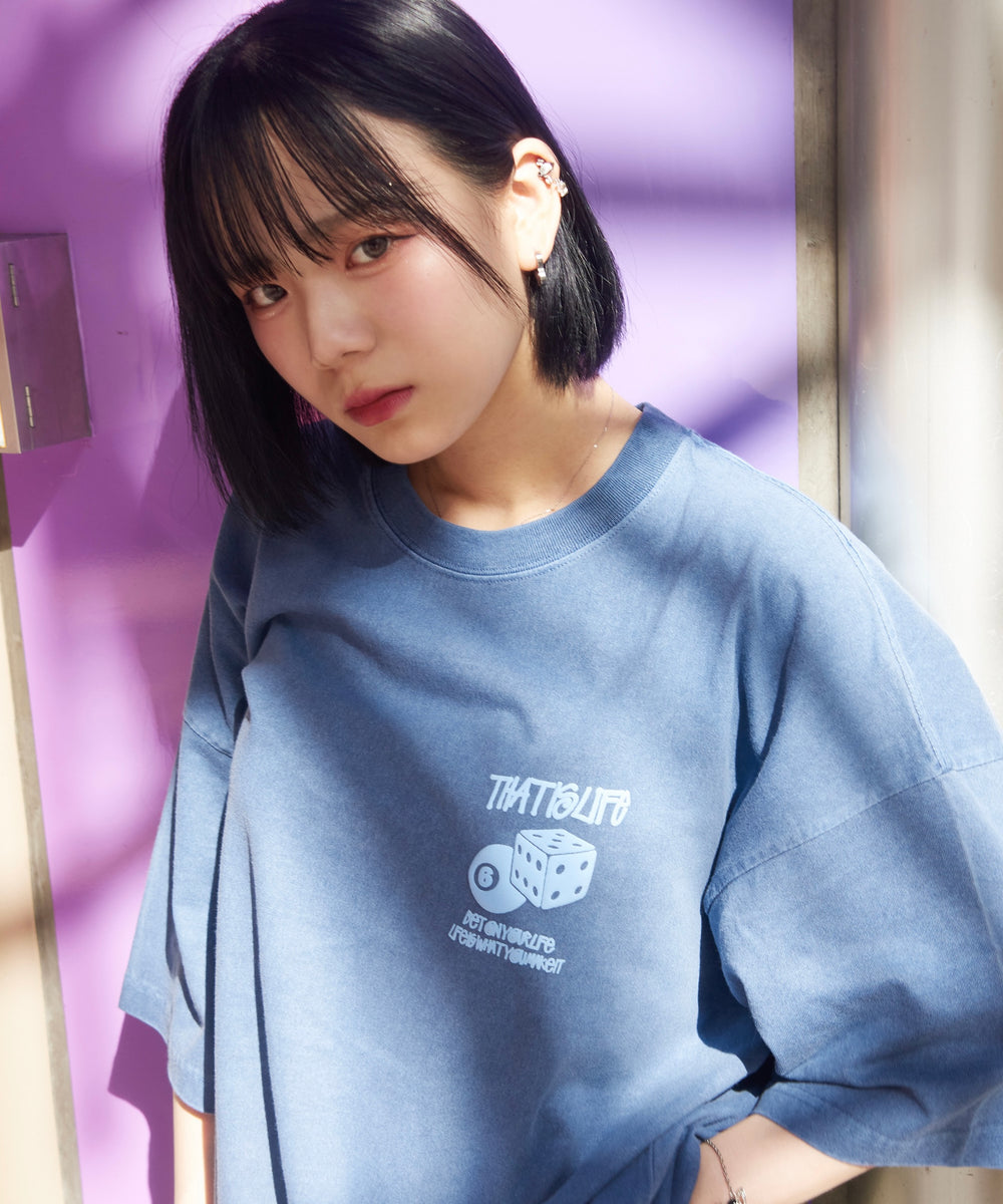 6.5oz PIGMENT “DICE” LOGO TEE