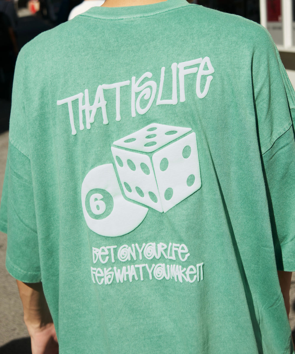 6.5oz PIGMENT “DICE” LOGO TEE