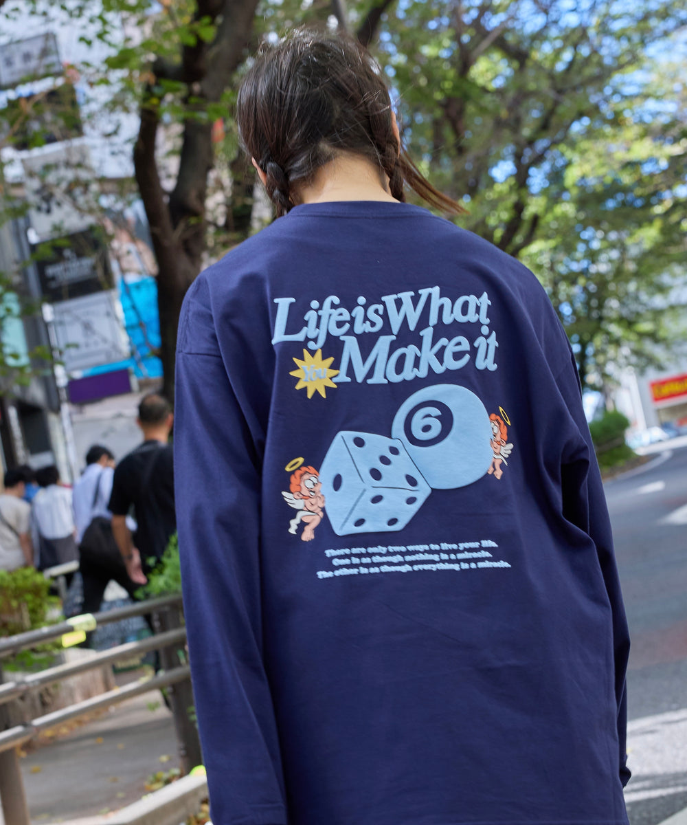 HEAVY WEIGHT 6.8oz “ANGEL DICE” LONG SLEEVE 