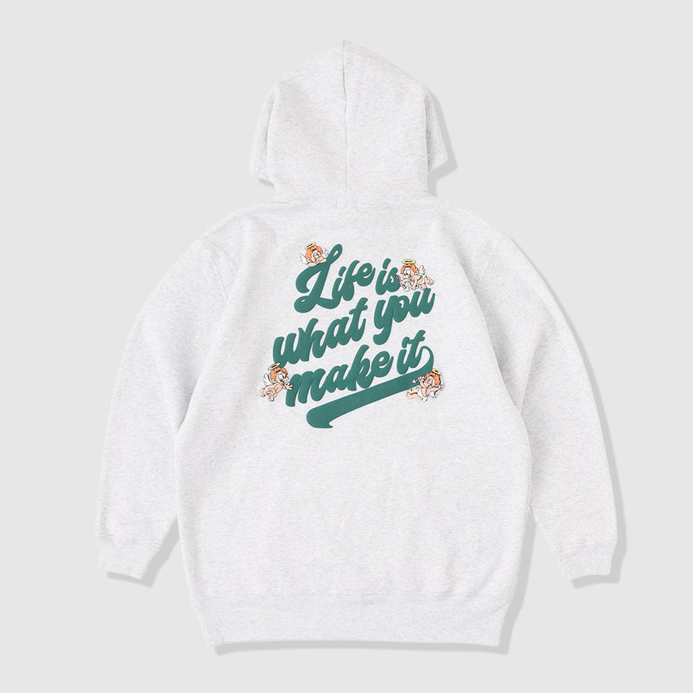 HEAVY WEIGHT ANGEL LOGO HOODIE 