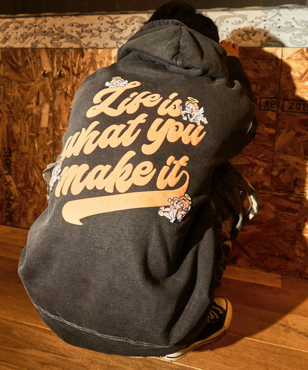 Vintage Styles 12oz Angel Logo Hoodie 