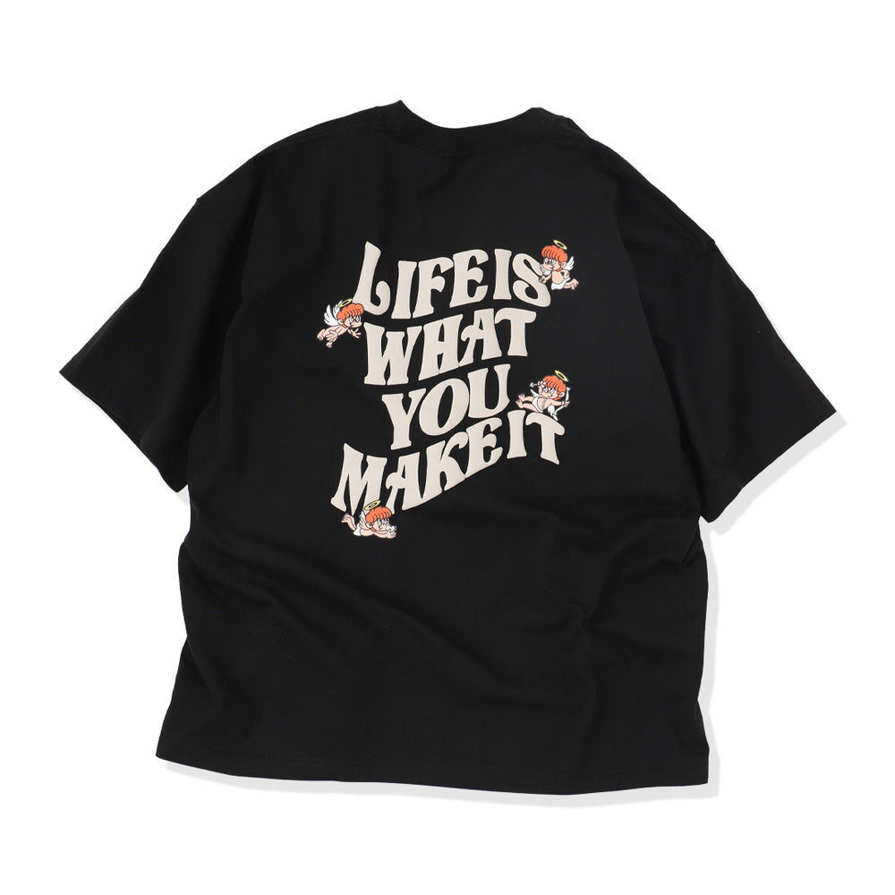 HEAVY WEIGHT 6.8oz ANGEL LOGO TEE free