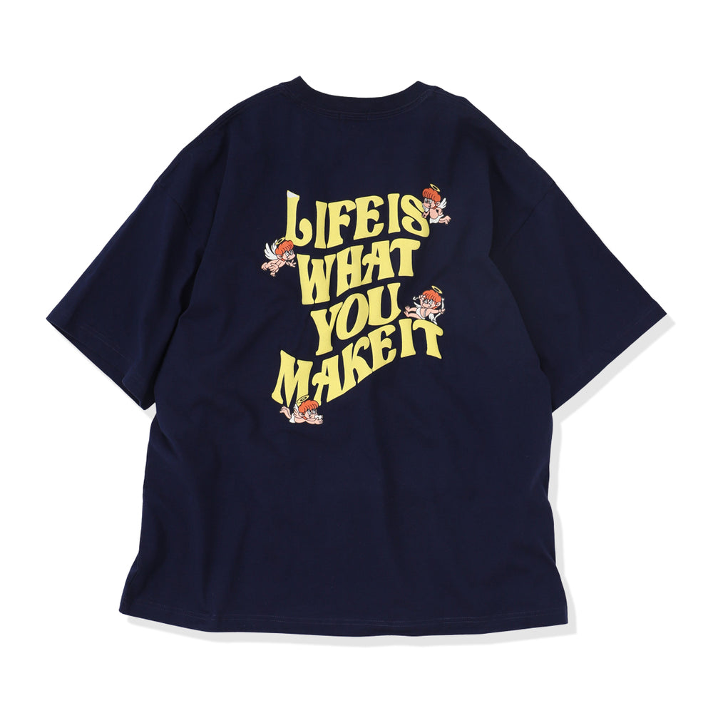 HEAVY WEIGHT 6.8oz ANGEL LOGO TEE free