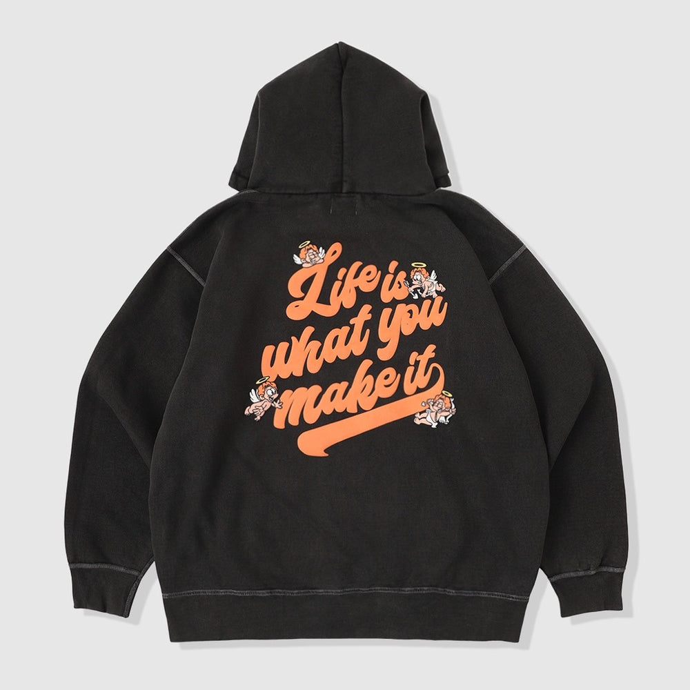 Vintage Styles 12oz Angel Logo Hoodie free