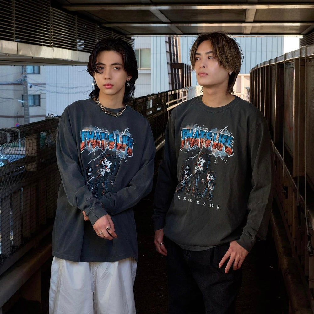 That's life Vintage styles Rock Long Sleeve 