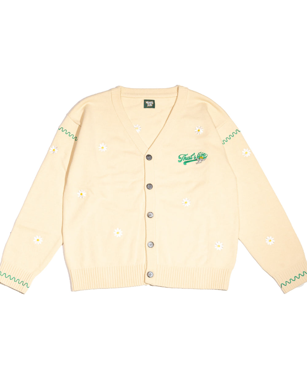 That’s life Flower Cardigan