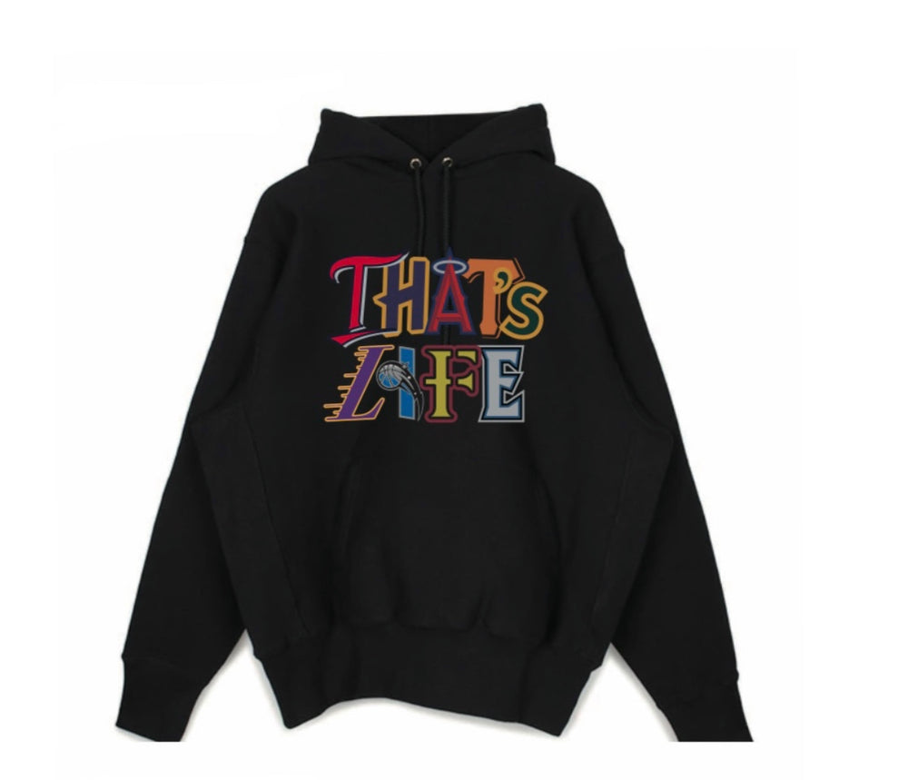 That's life Front logo Hoodie free