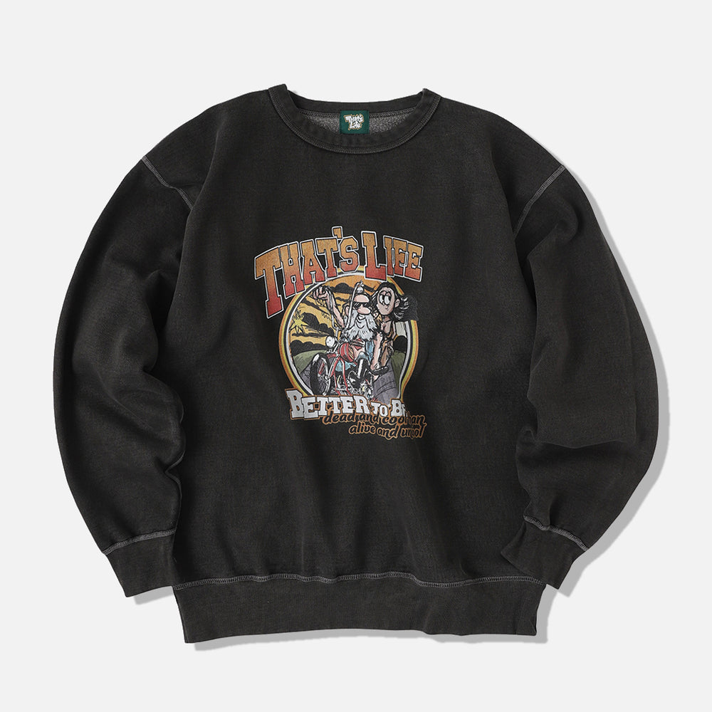 Vintage Style Biker Sweat