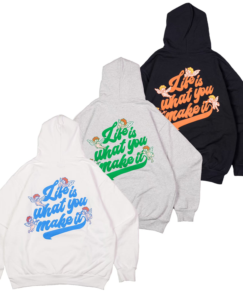 HEAVY WEIGHT 14oz ANGEL HOODIE 