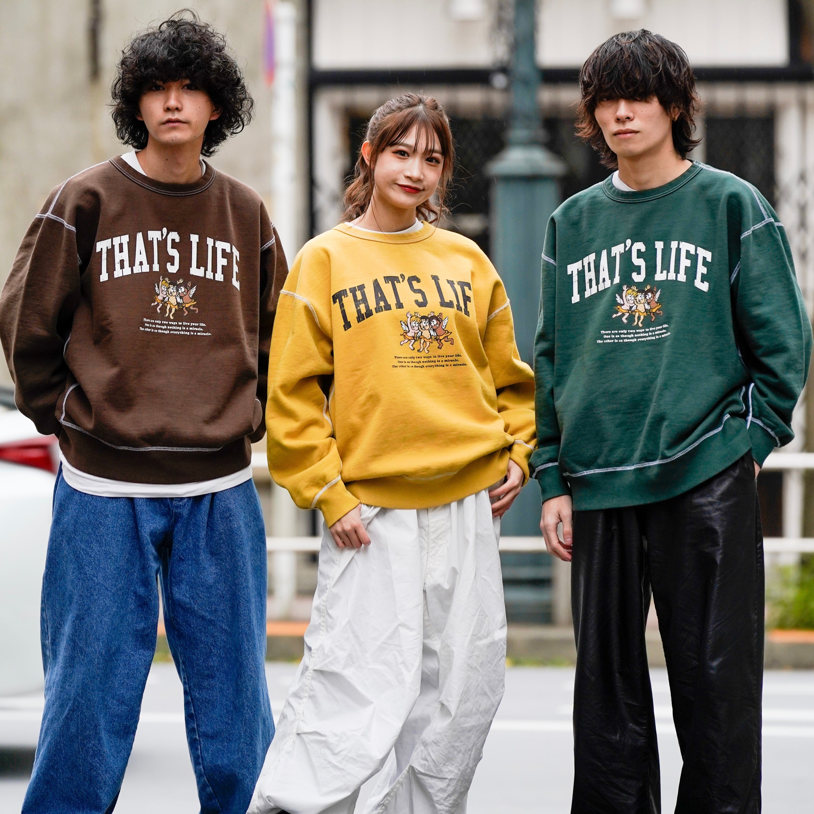 Vintage styles Big Logo Sweat – That's life online store
