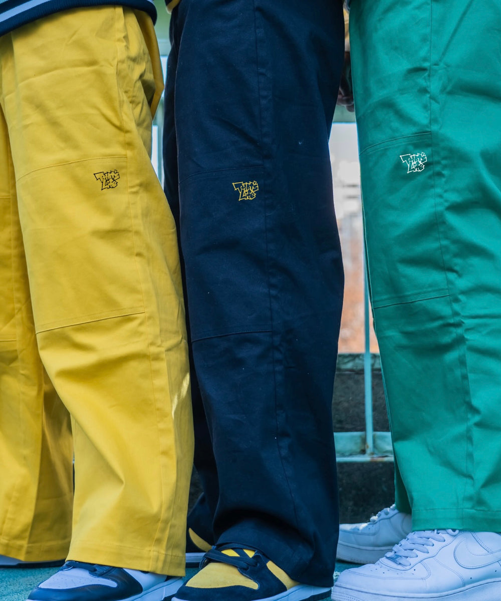 That's life Double knee wide pants 