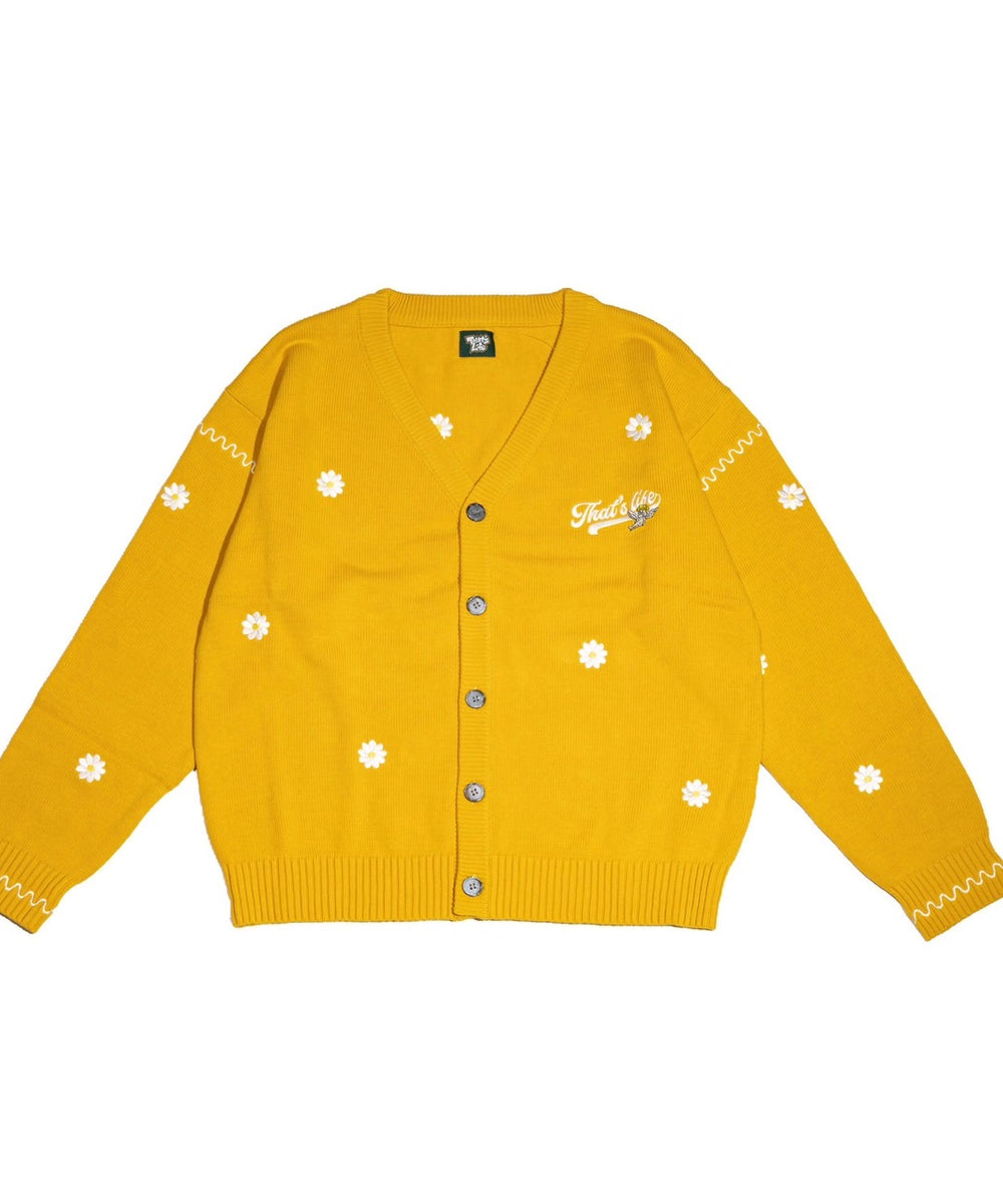 That's life Flower cardigan free