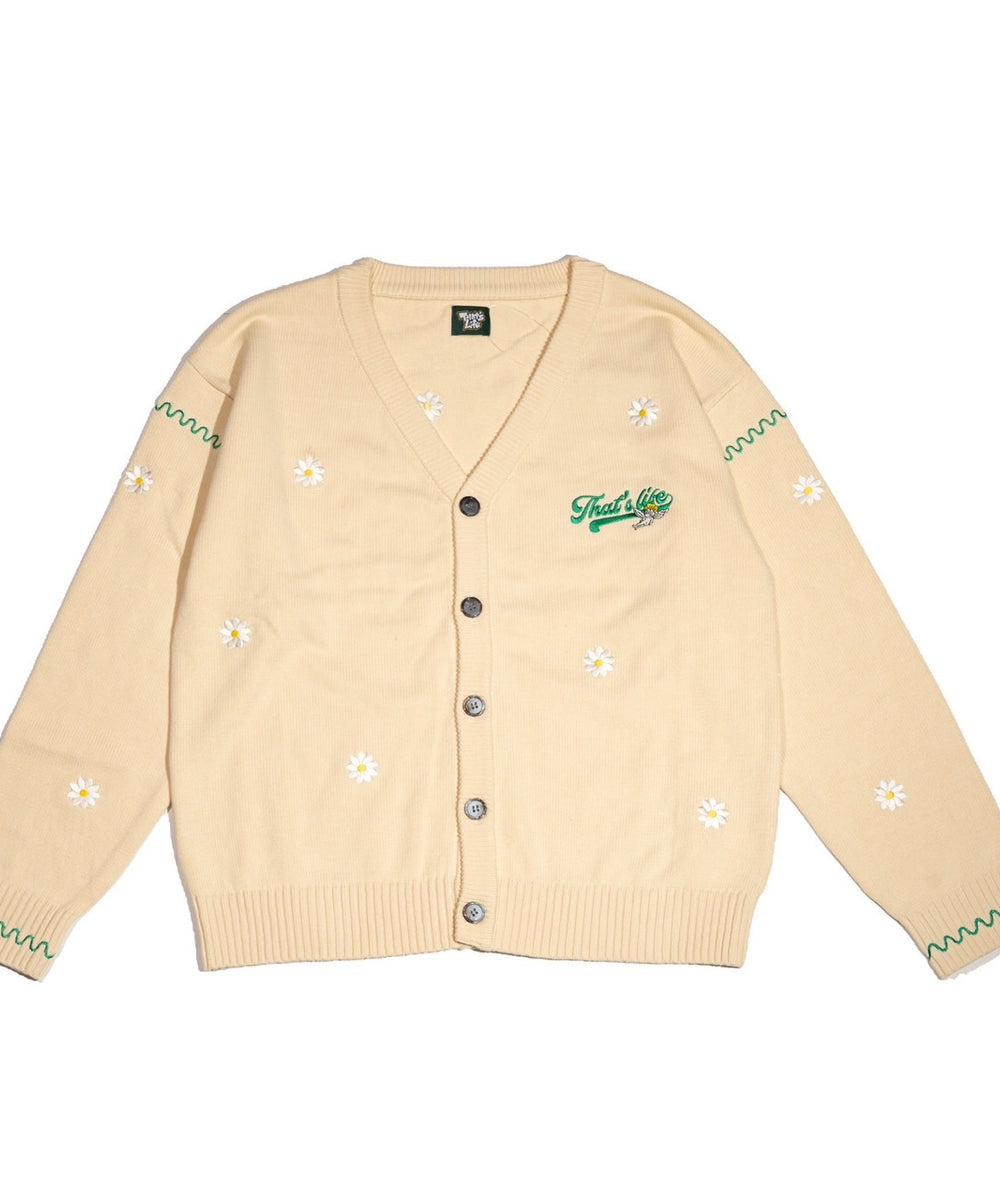 That's life Flower cardigan free