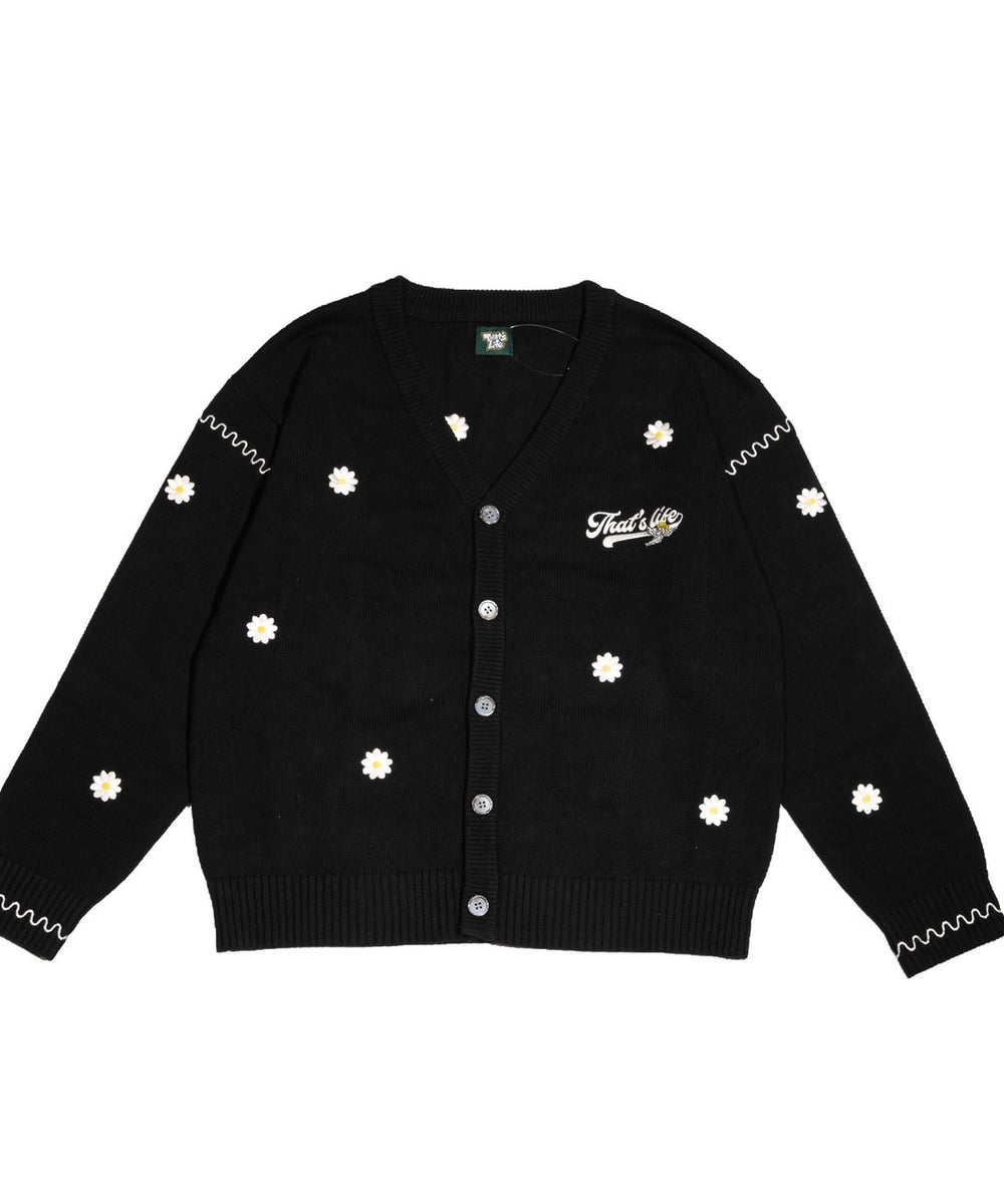 That's life Flower cardigan free