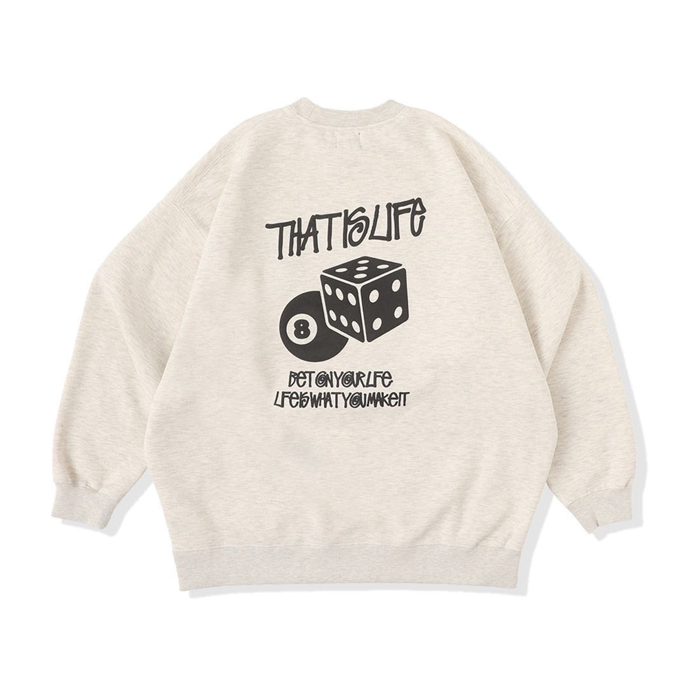 That's life "DICE" logo sweat free