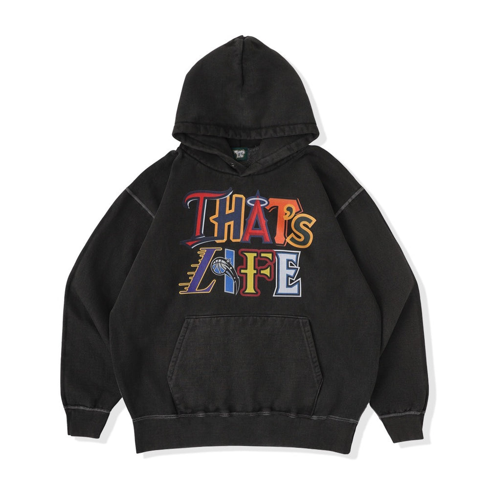 VINTAGE STYLES FRONT LOGO HOODIE free